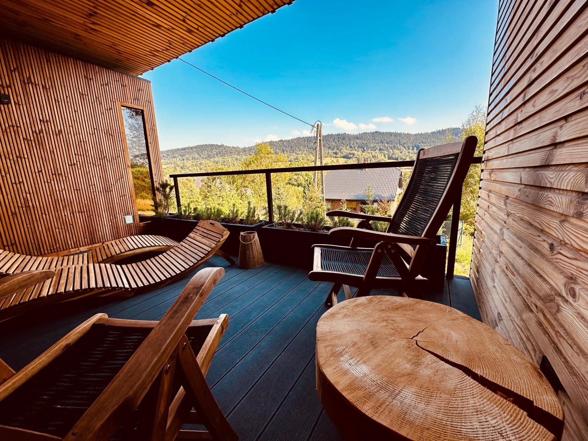Brown Deer - Z Sauna Na Tarasie, Jacuzzi I Widokiem Na Gory - By Deer Hills Luxury Apartments Kocon Ngoại thất bức ảnh